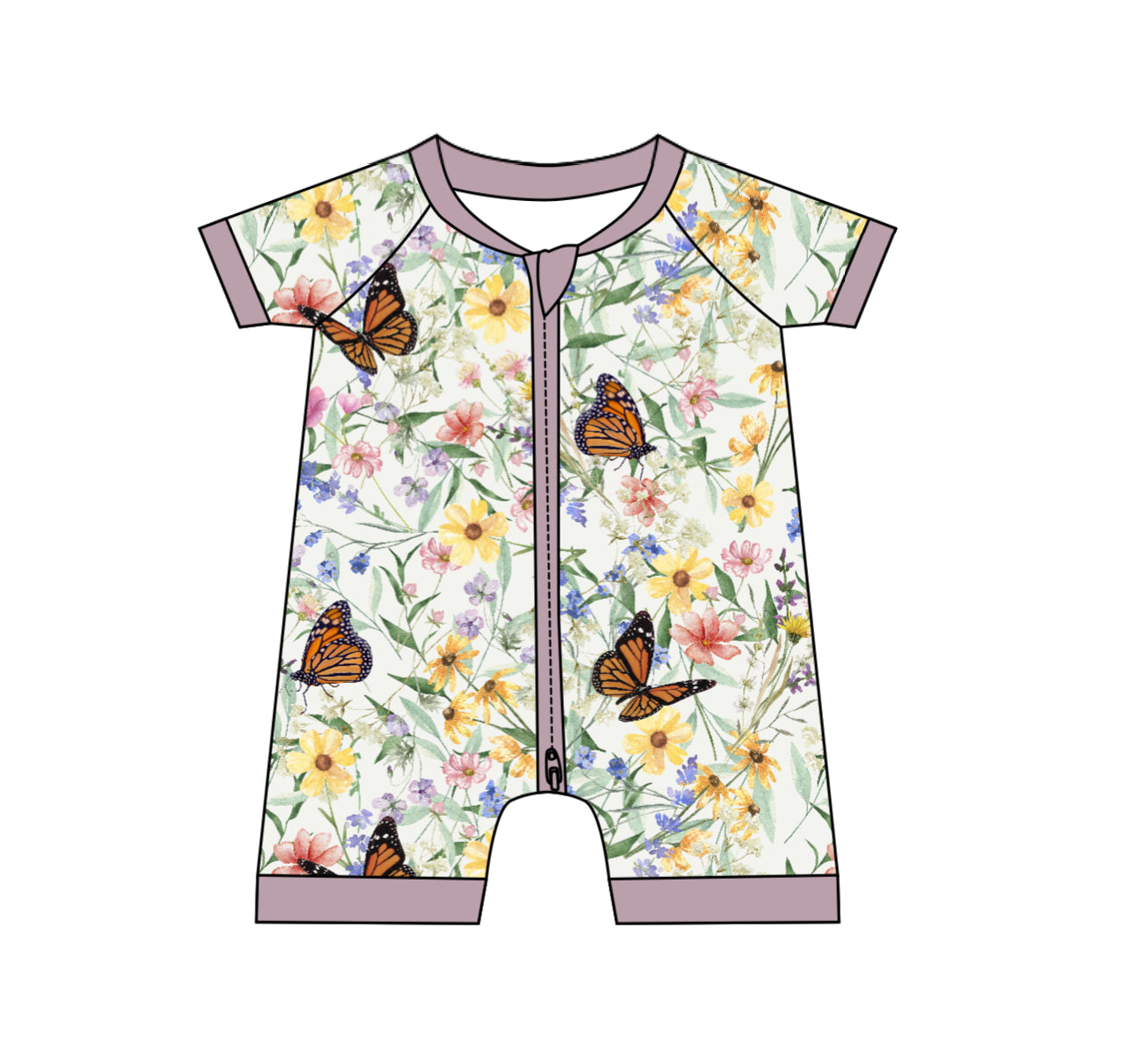 Flutter by Butterfly Bamboo Shortie - PREORDER