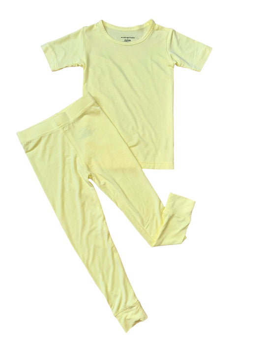 Hello Sunshine 2 Piece Short Sleeve Bamboo Sleepwear Set