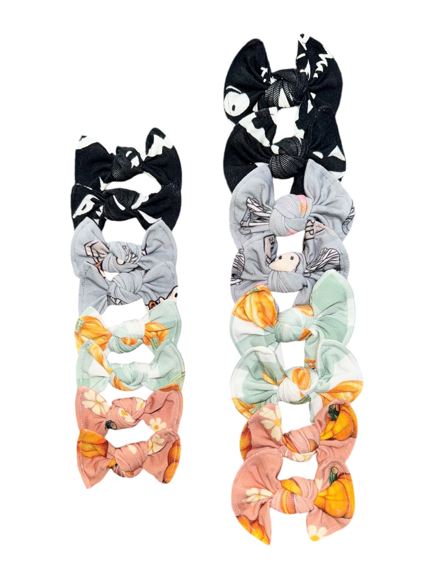 Fall & Halloween '24 - Bamboo Knotted Pigtail Bows