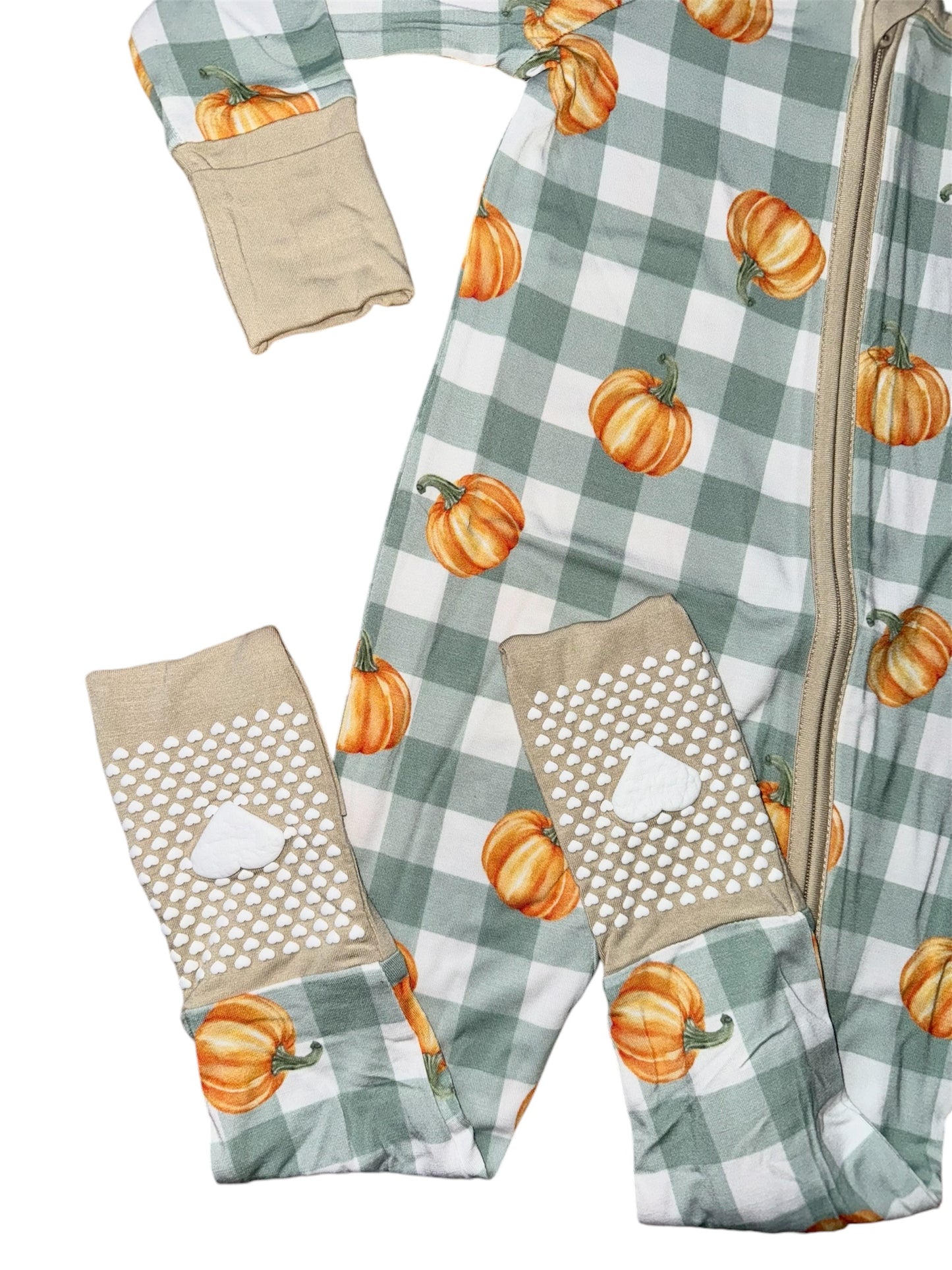 Plaid Pumpkin Bamboo Sleeper